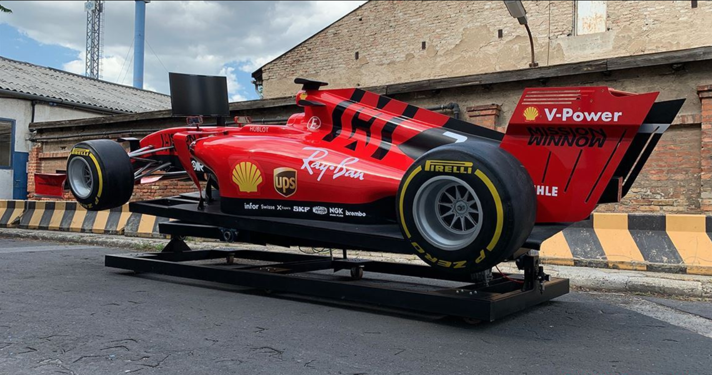 F1Showcar™ Motion Simulator Latest Design