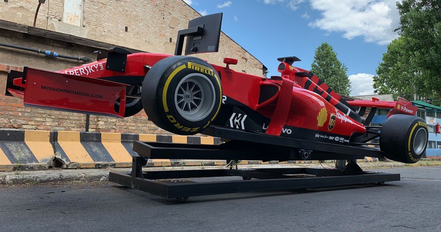 F1Showcar™ Motion Simulator Latest Design