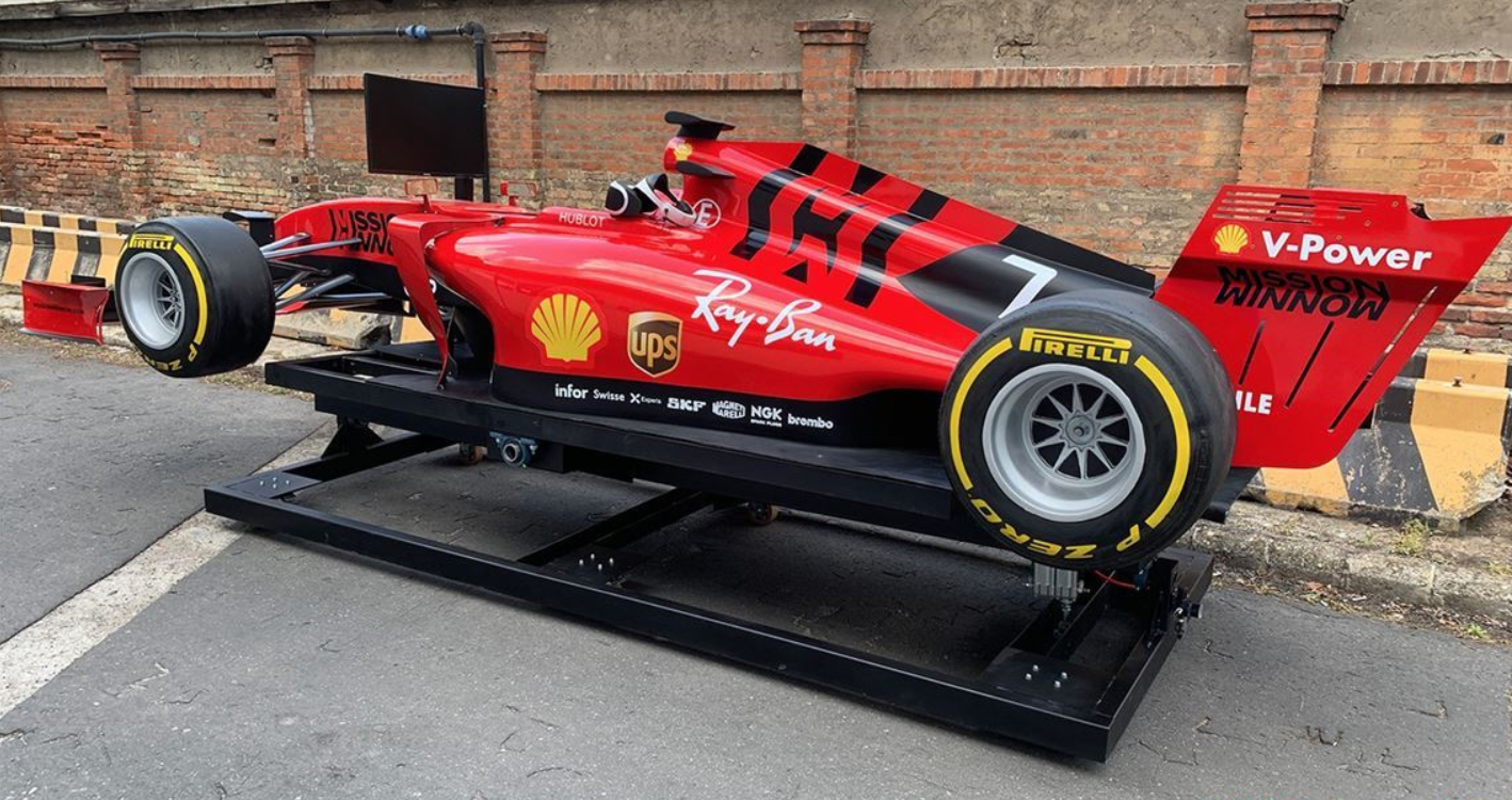 F1Showcar™ Motion Simulator Latest Design