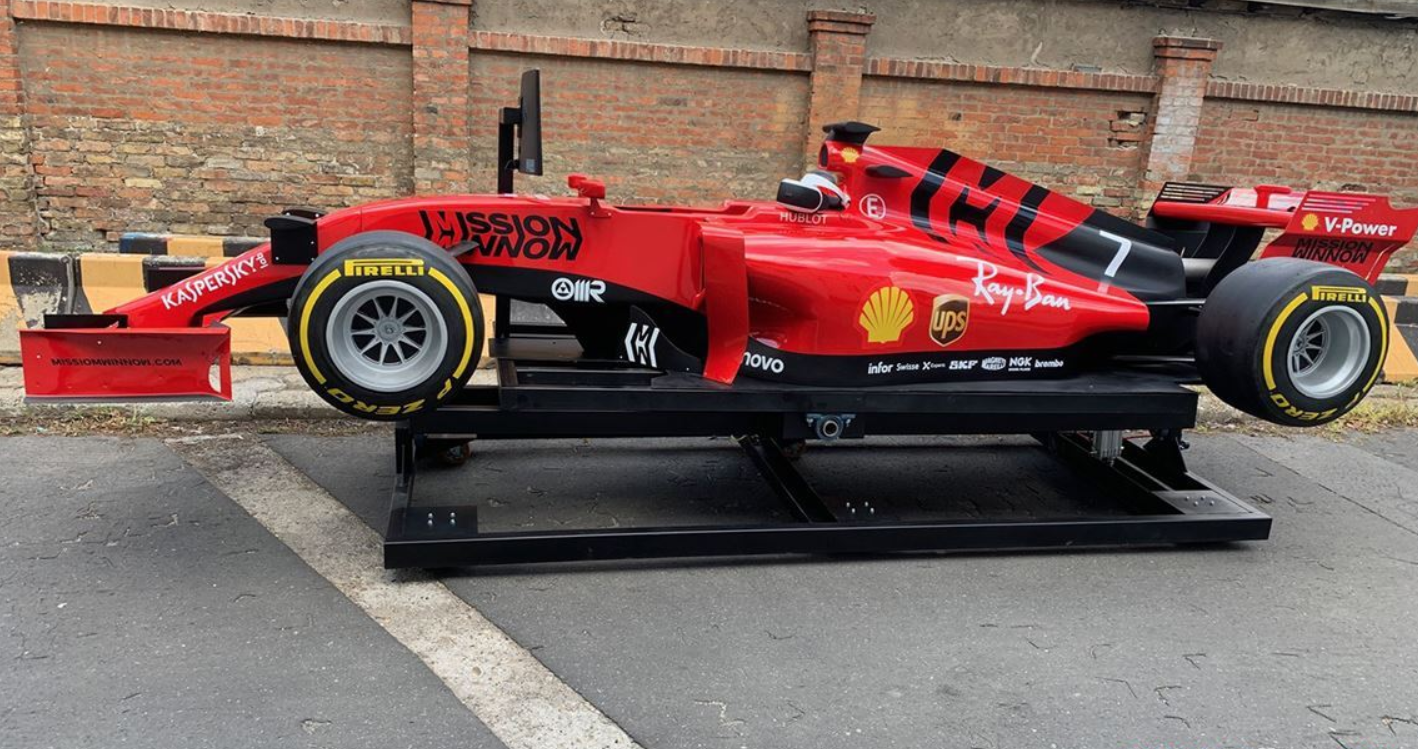 F1Showcar™ Motion Simulator Latest Design