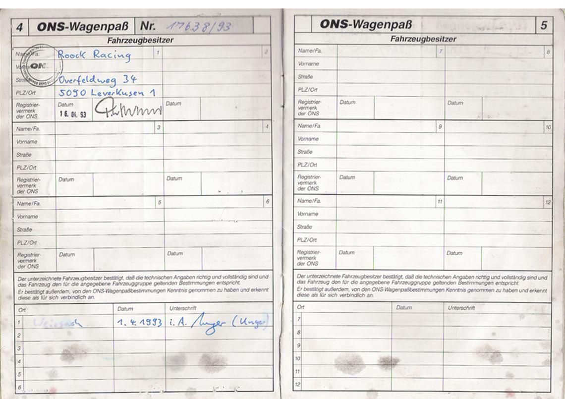 1992 保时捷964 Cup