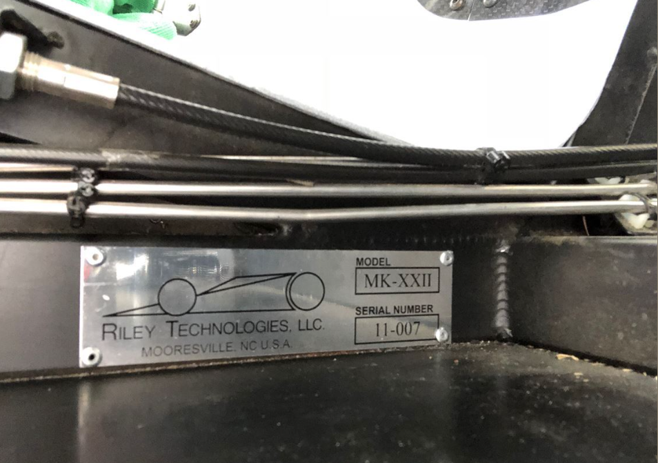 Riley MK XXII，赛道日赛车，Serial #007