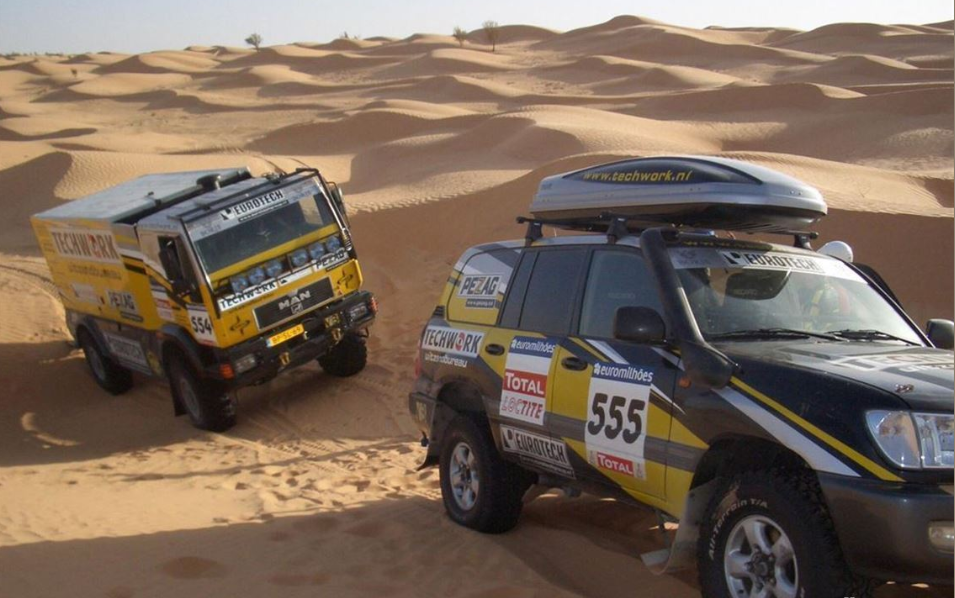 丰田陆地巡航舰，达喀尔赛车