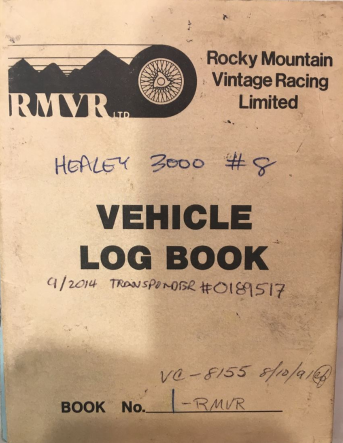 1961 Austin Healey 3000 Competition Car