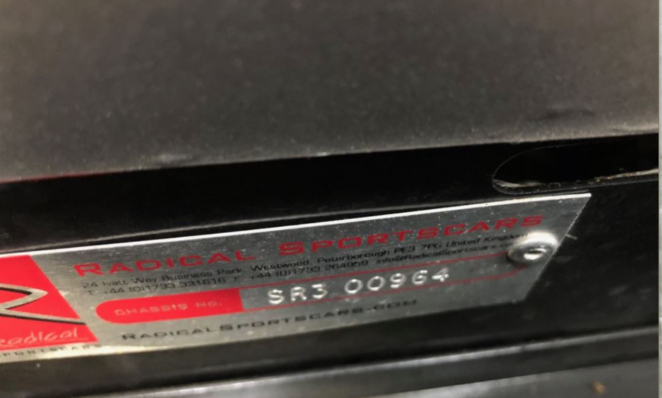 Radical SR3 RSX 1500cc