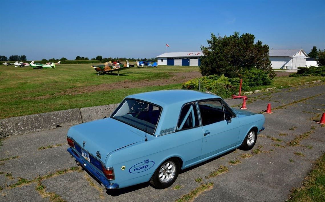 Cortina MK ll Twin Cam - 1967 SCCA Racer