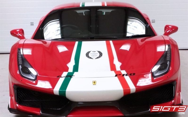 2017 Ferrari 488 PISTA PILOTI