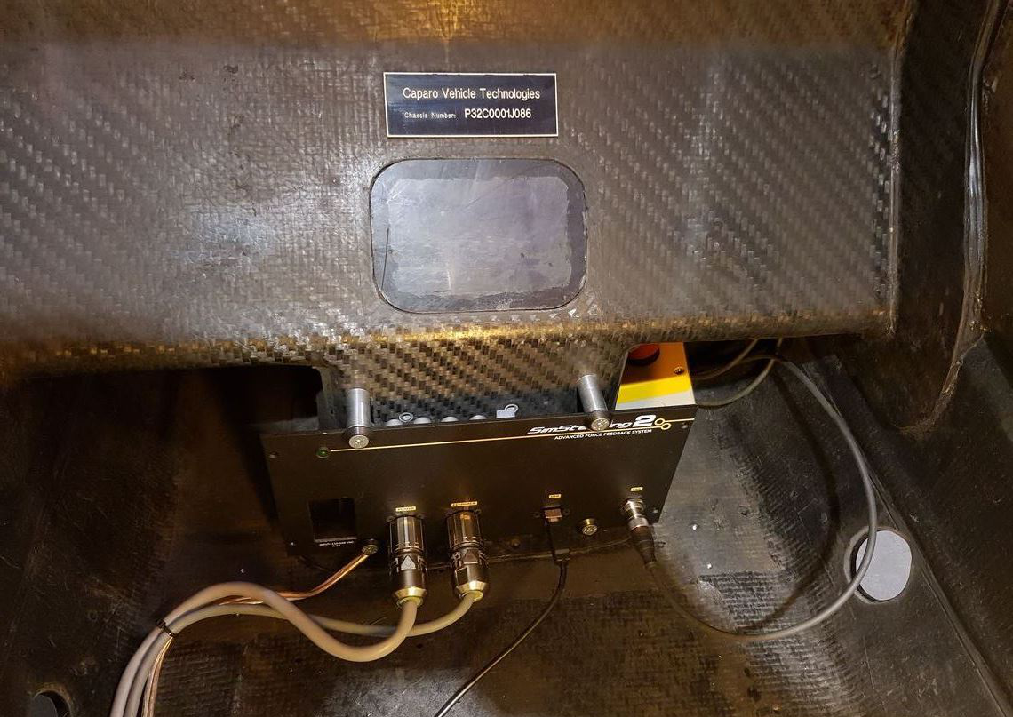 赛车模拟器，基于科维亚特雷诺方程式赛车底盘打造