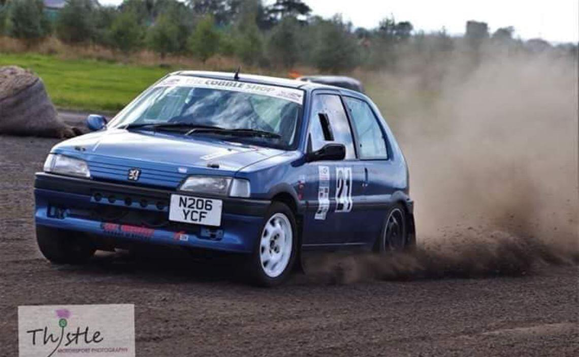 标致106 1.4 tarmac rally car