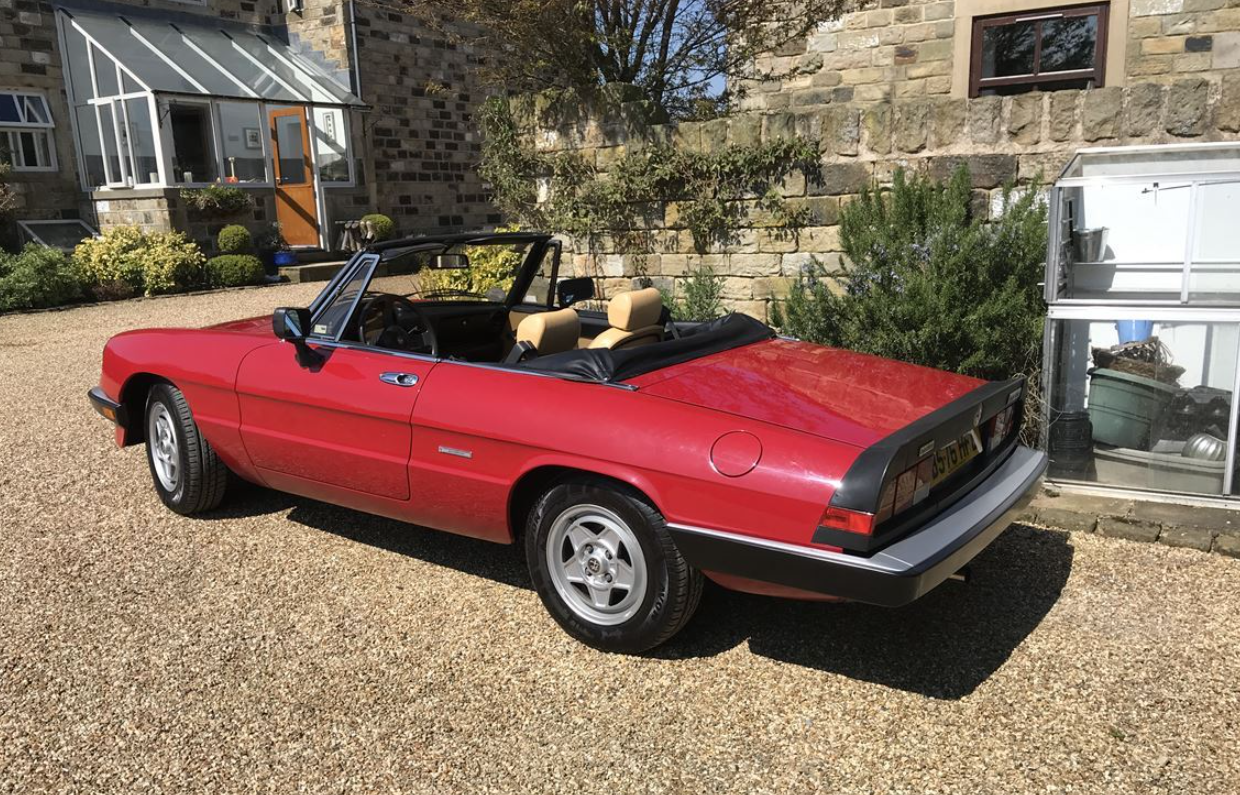 阿尔法罗密欧2.0L SPIDER VELOCE 1985 LHD