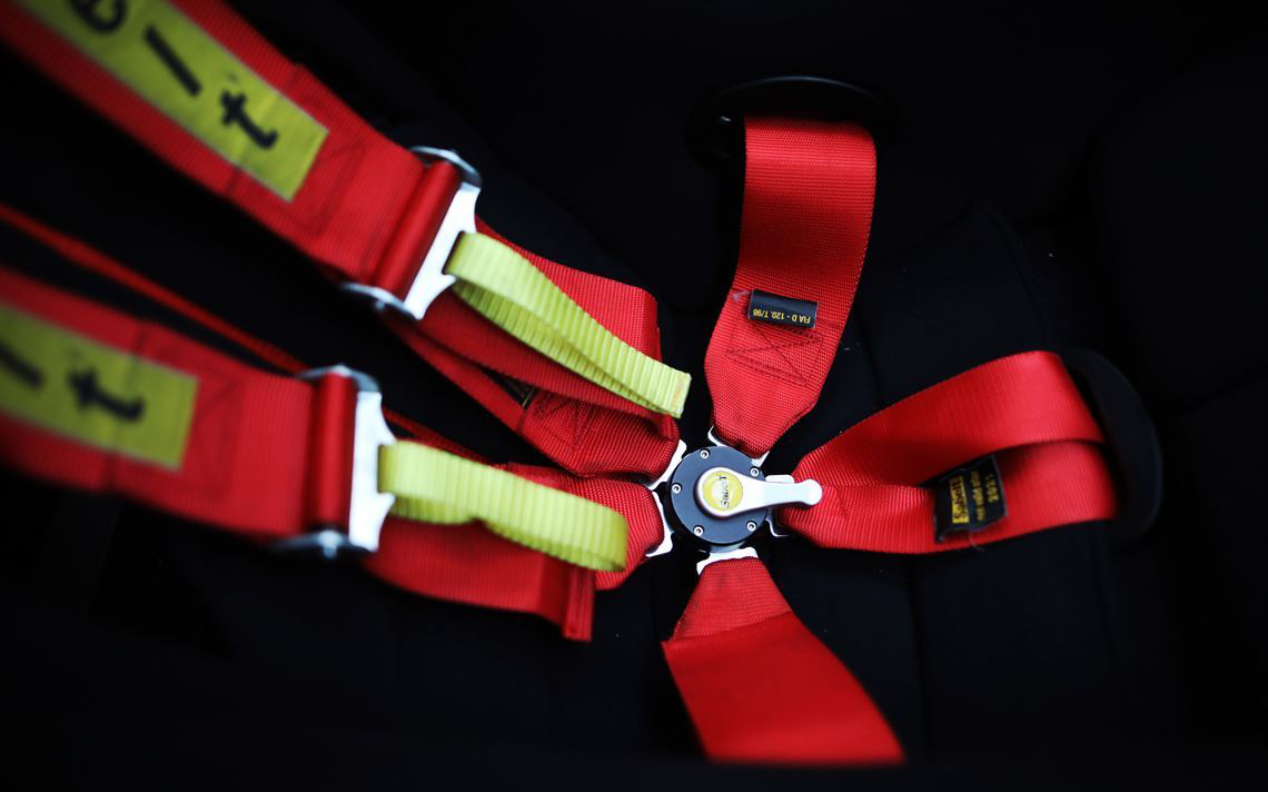 法拉利458 Challenge赛车，刚刚进行了维护保养