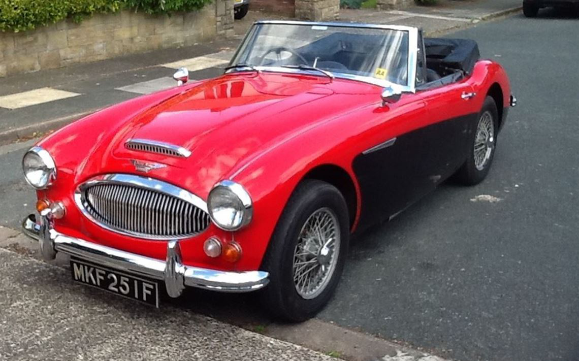 1967 Austin Healey 3000，低里程