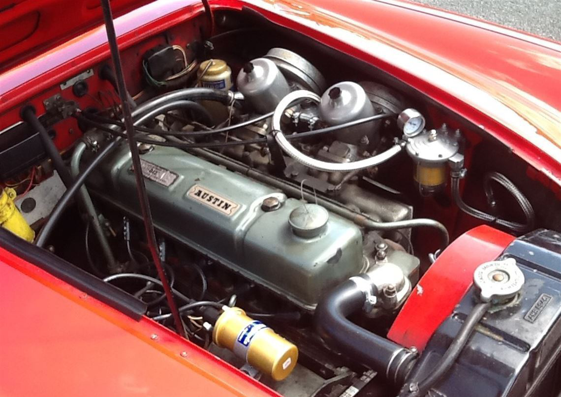 1967 Austin Healey 3000，低里程