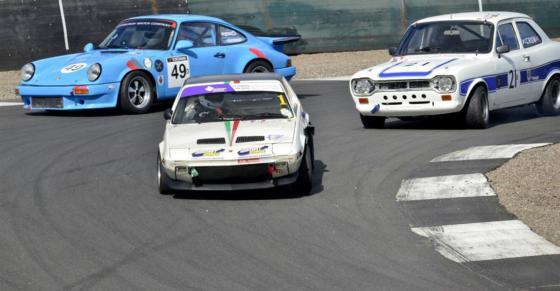 Scottish Classics Winning Fiat X1/9赛车，1498cc发动机