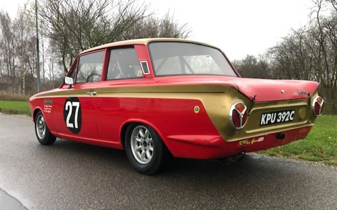 Ford Lotus Cortina Alan Mann Recreation.