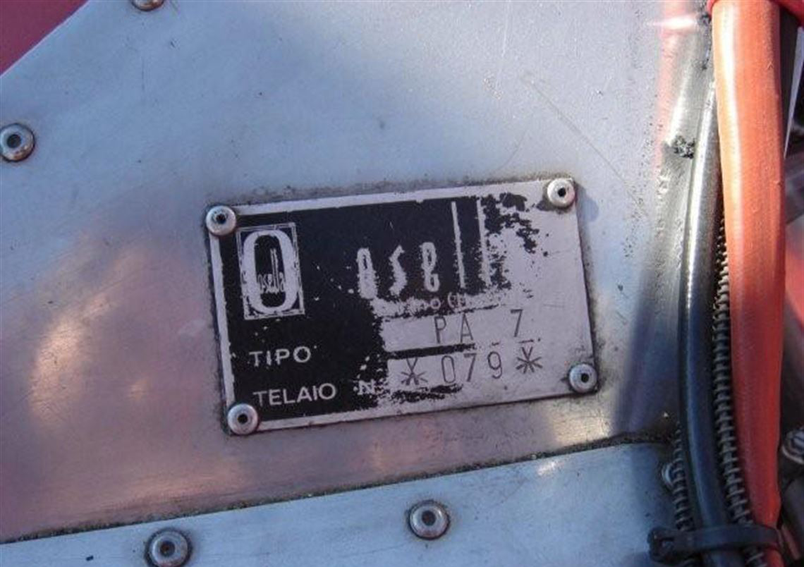 1979 Osella PA7 底盘编号：079