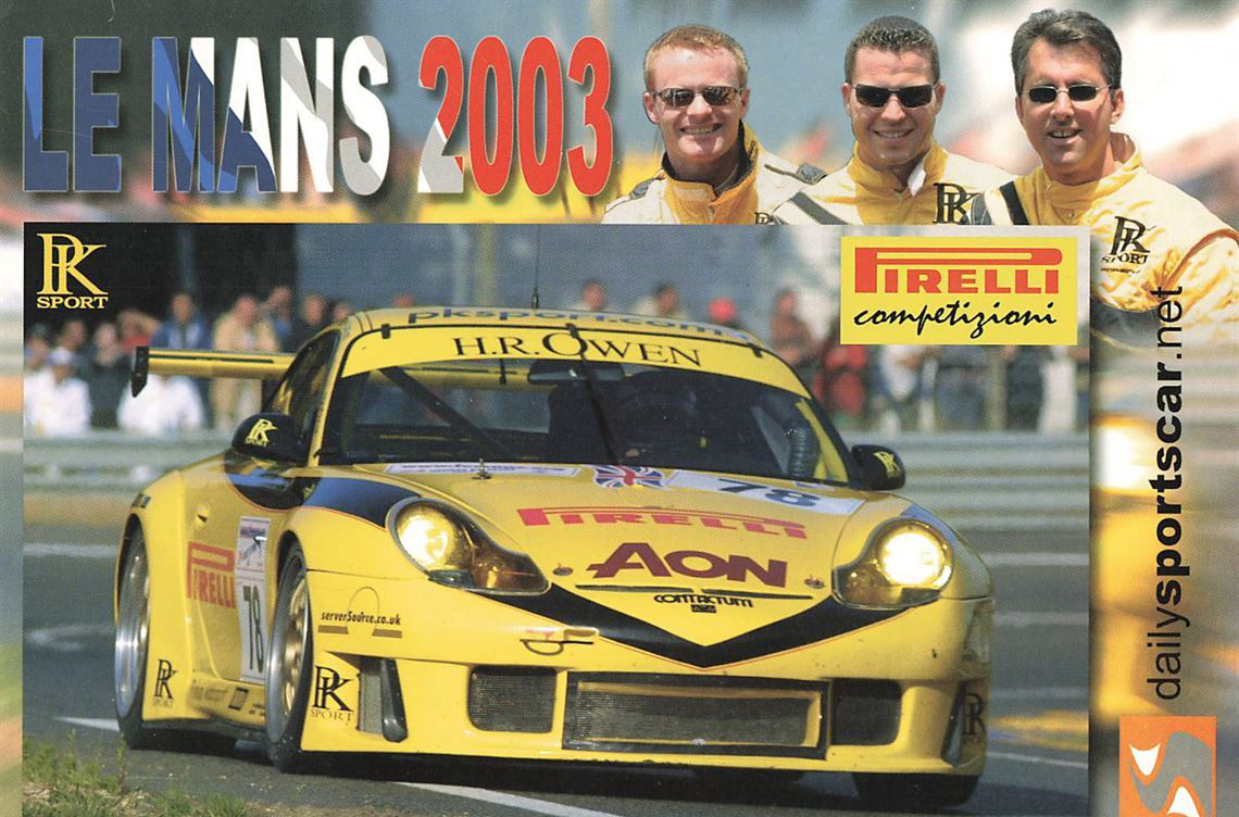 保时捷996 GT3 RSR - Le Mans