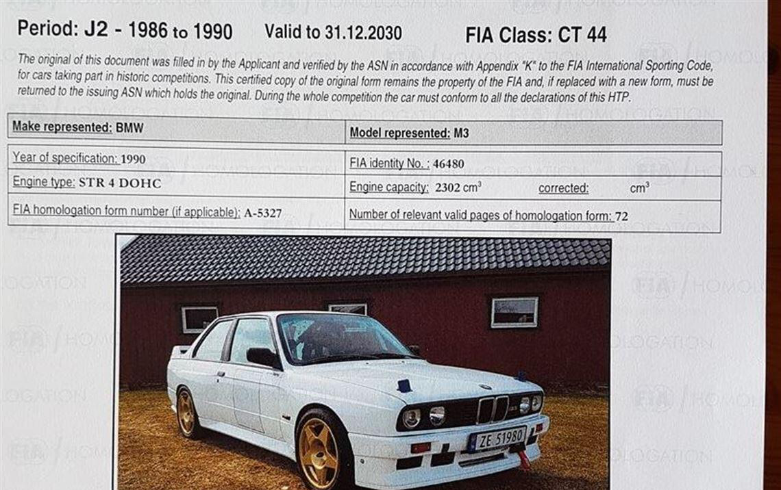 BMW M3 GR.A. HTP J2, Historic Rally, Racing, Hillrace