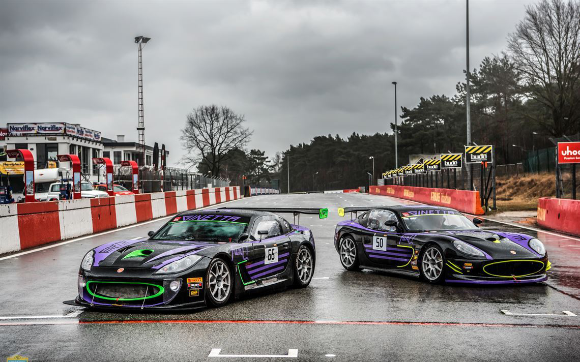 Ginetta G50 GT4+G55 GT4+拖车