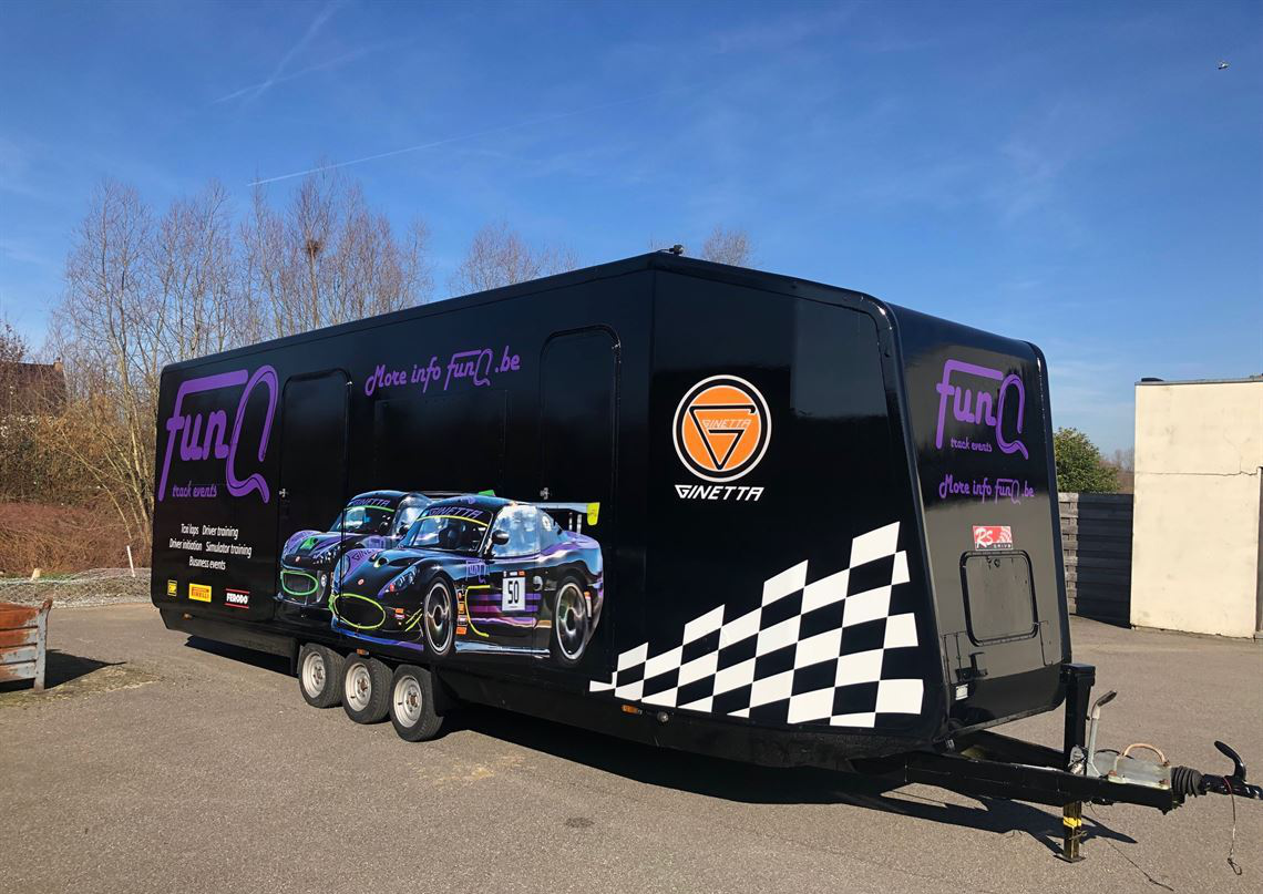 Ginetta G50 GT4+G55 GT4+拖车