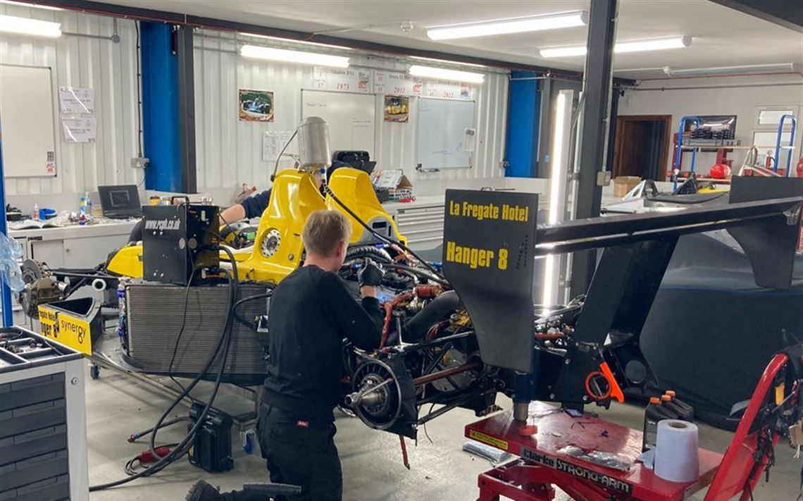 2005 LOLA B05/40 LMP2，可以参加ERL & LMC