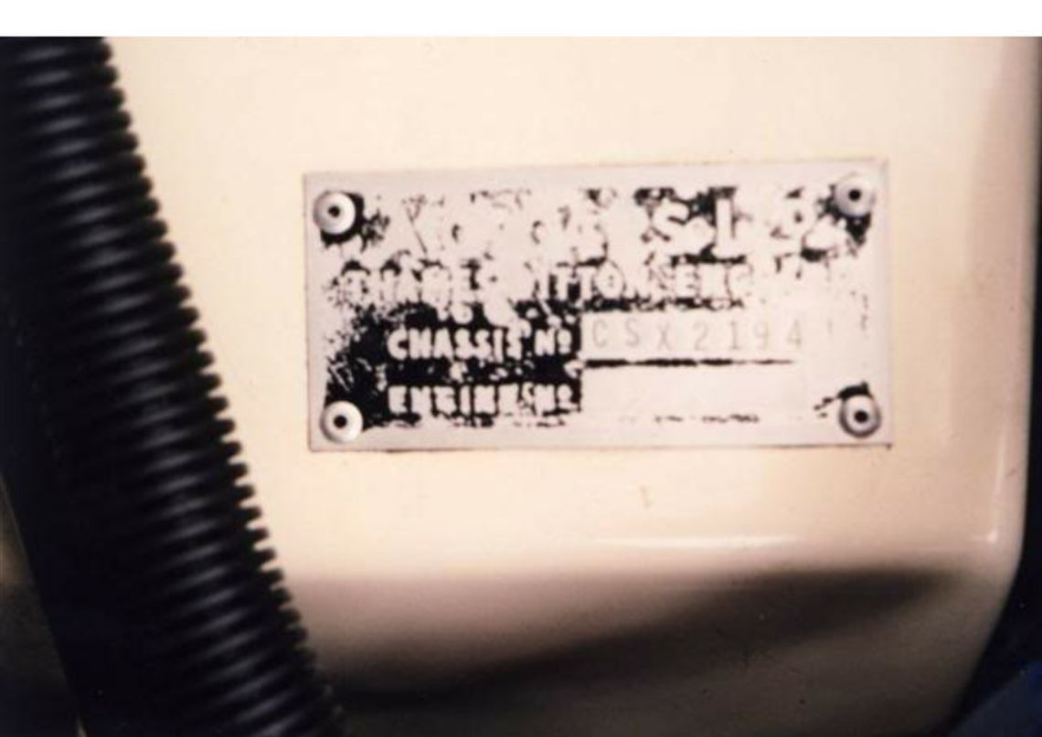 1963 Shelby Cobra 289ci