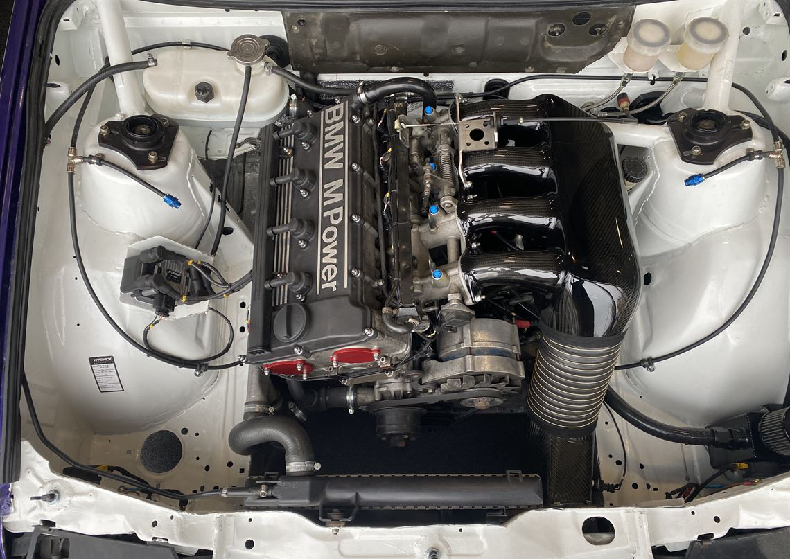 宝马E30 M3 2.5L S14，Matter防滚架