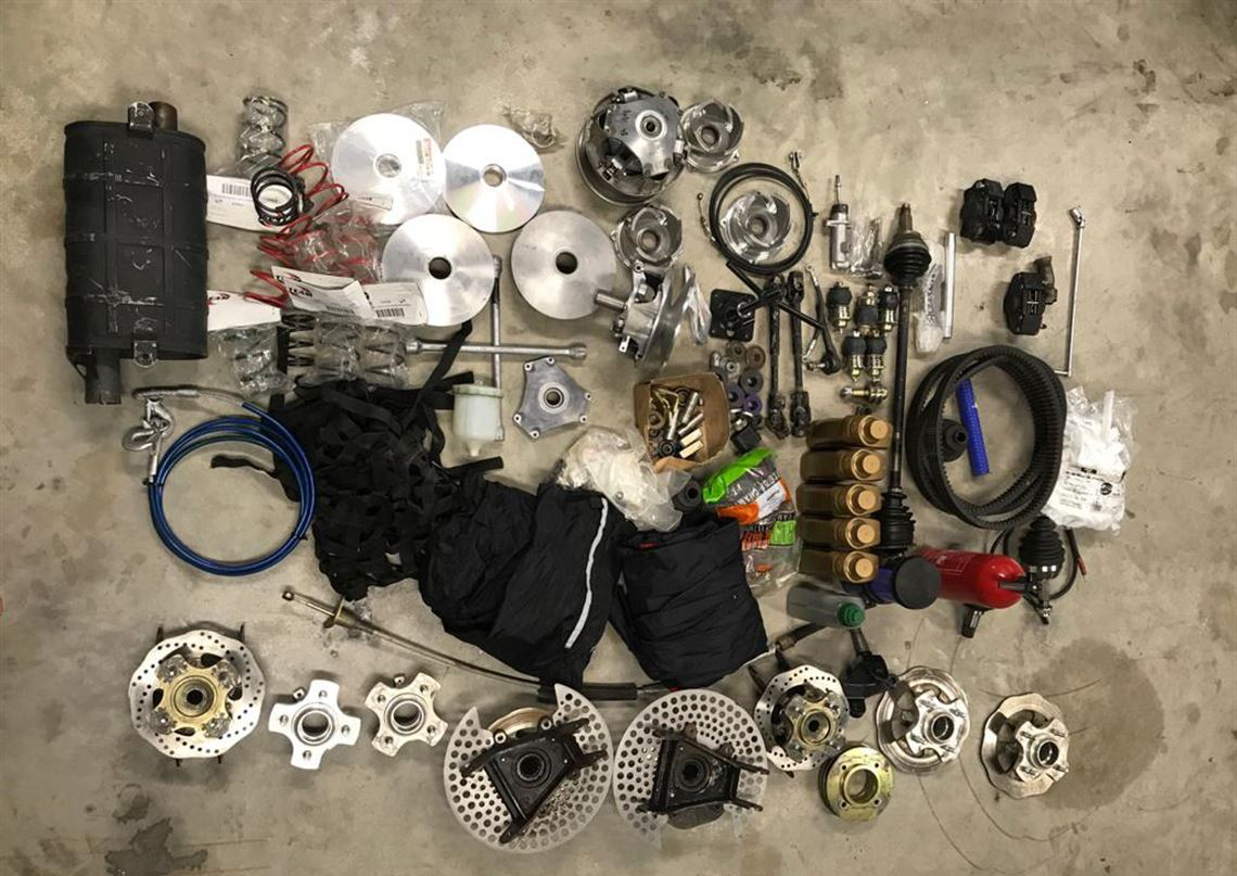 Dakar type Rage Yamaha nytro buggy