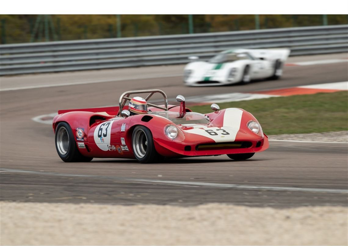 1967 Lola T70 Mk3B Spyder 底盘编号#SL75/125
