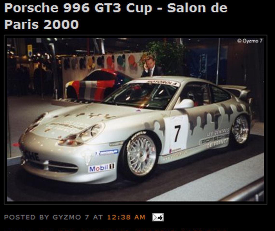 保时捷996 GT3 Cup