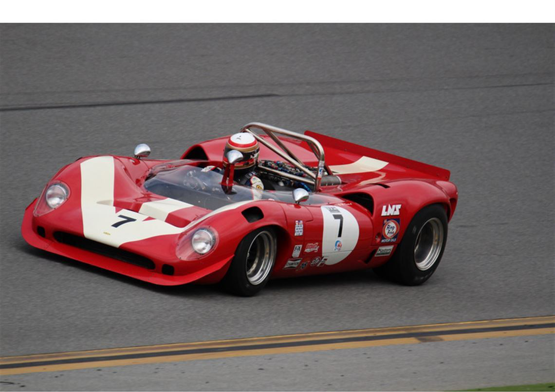 1967 Lola T70 Mk3B Spyder 底盘编号#SL75/125