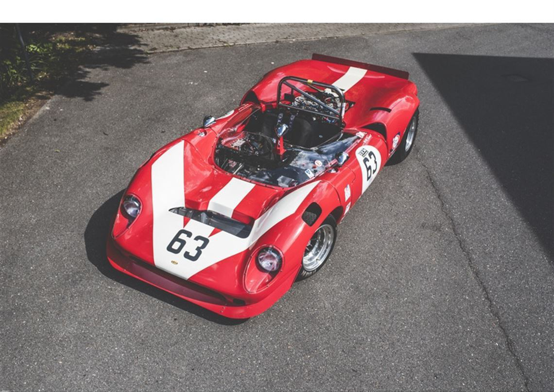 1967 Lola T70 Mk3B Spyder 底盘编号#SL75/125