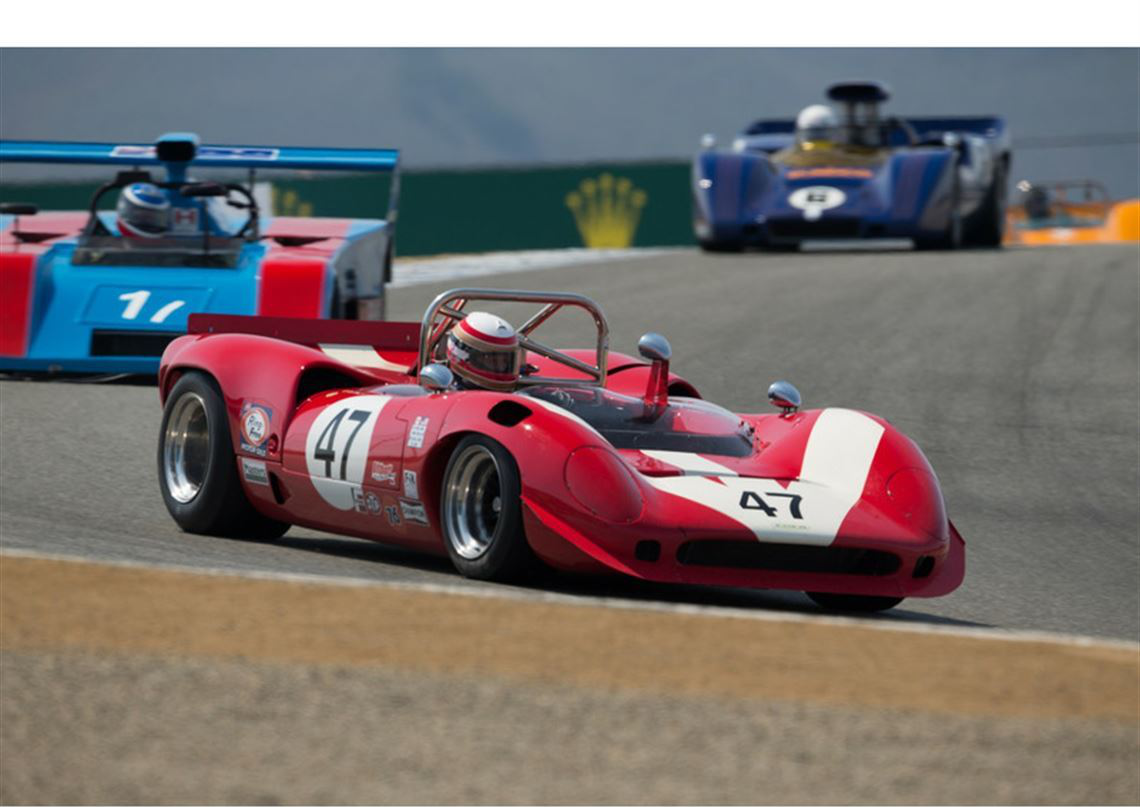 1967 Lola T70 Mk3B Spyder 底盘编号#SL75/125