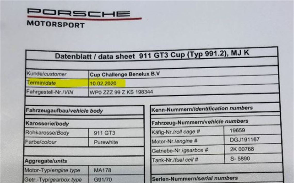 保时捷991 Gen II 2019