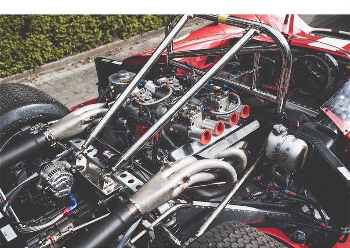 1967 Lola T70 Mk3B Spyder 底盘编号#SL75/125