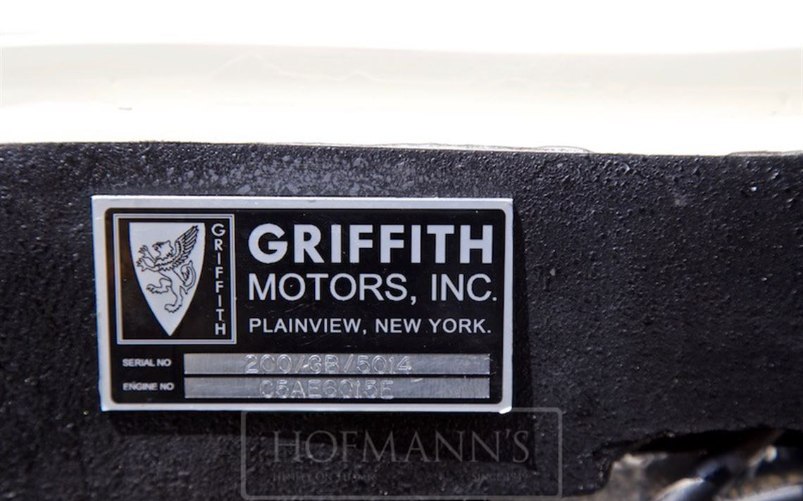 TVR Griffith 200 - 1965 - MSA Homologated