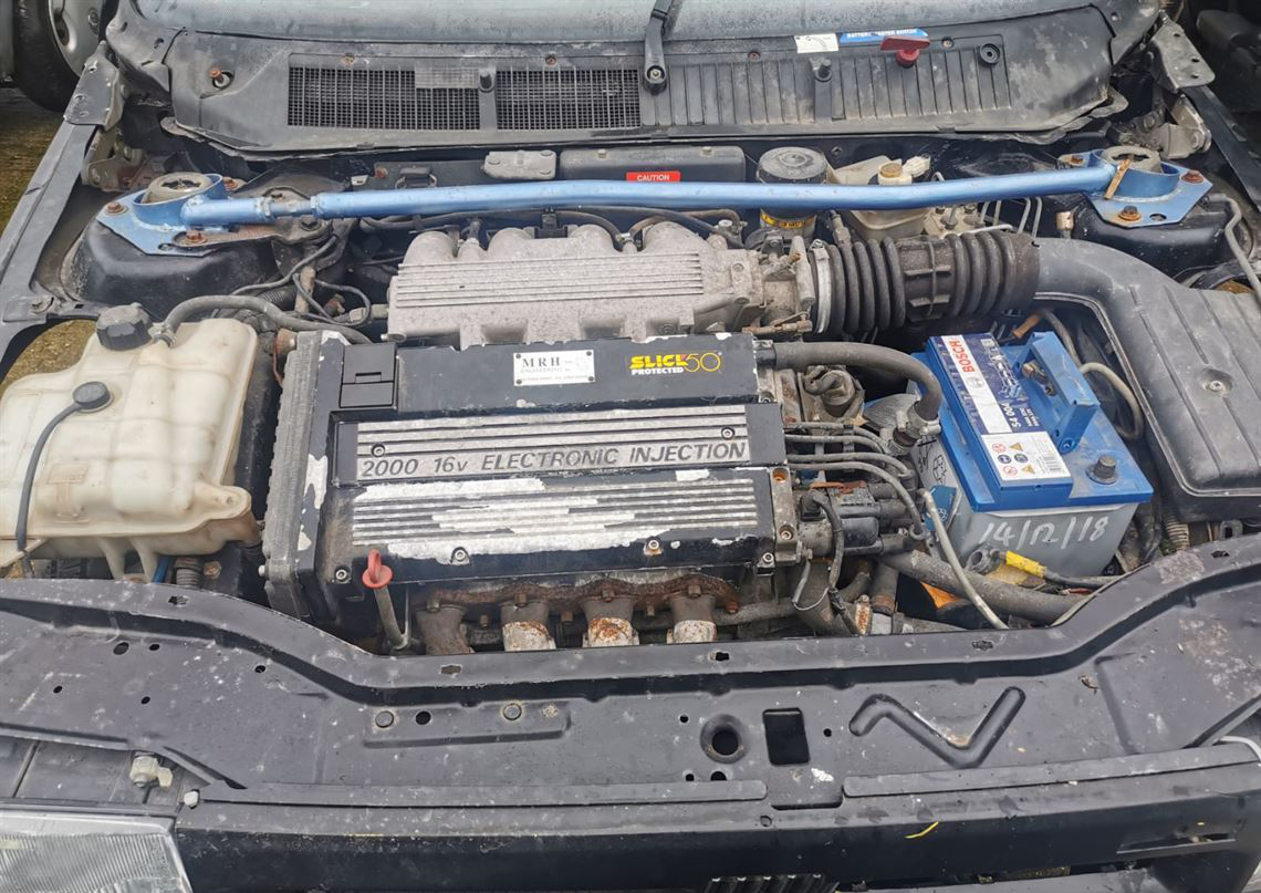 Fiat Tipo 16v Group N，Guy Croft 2.0双凸轮发动机