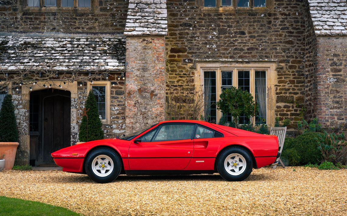 法拉利308 GTB (1977) ，左舵