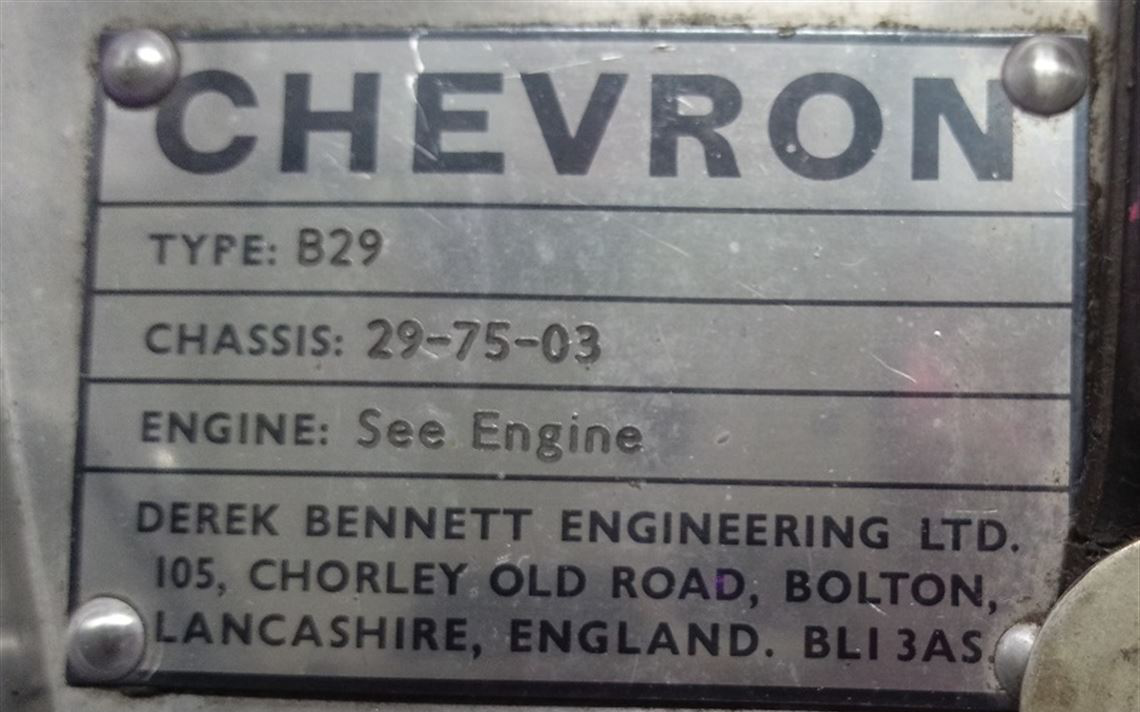 Chevron B29 Formula 2