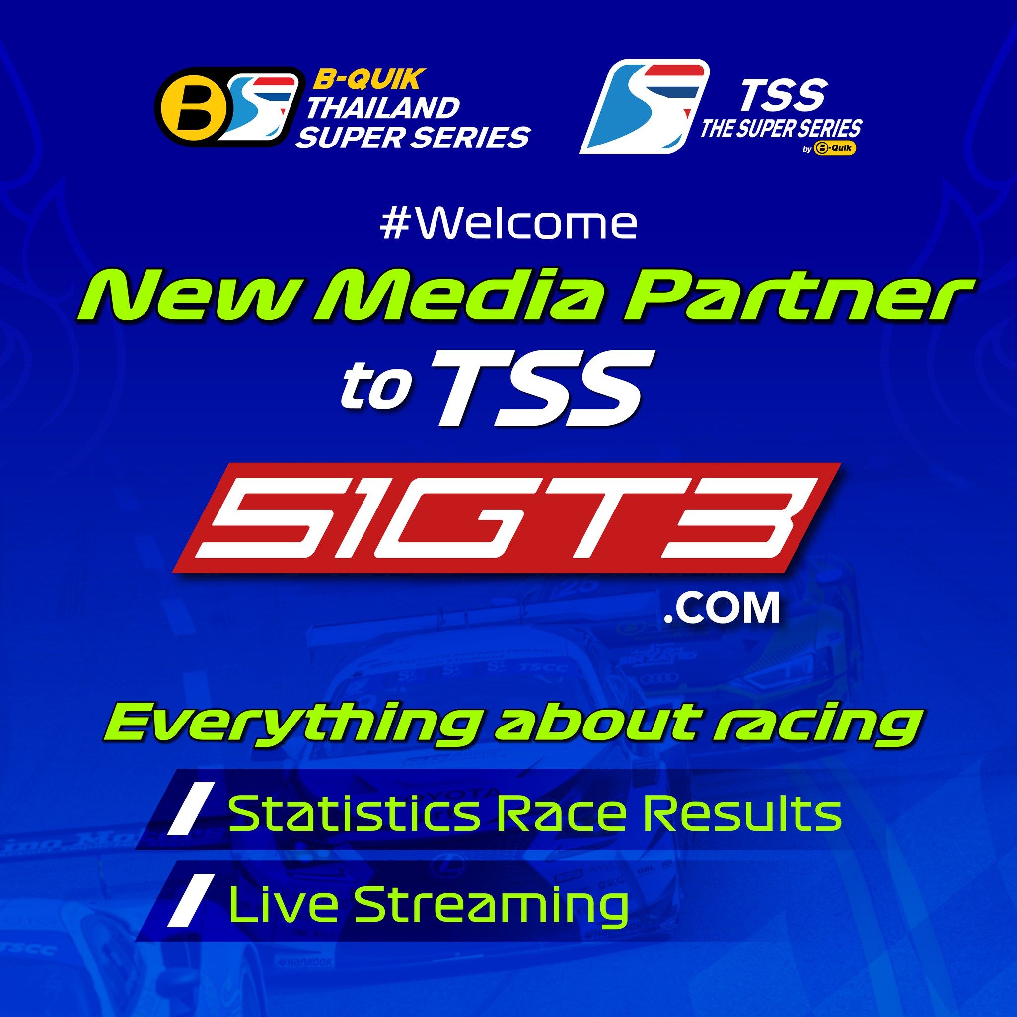 Welcome new media partner to TSS - 51GT3.com