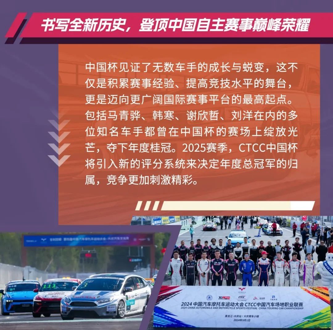 Inscrições abertas para a CTCC China Cup 2025