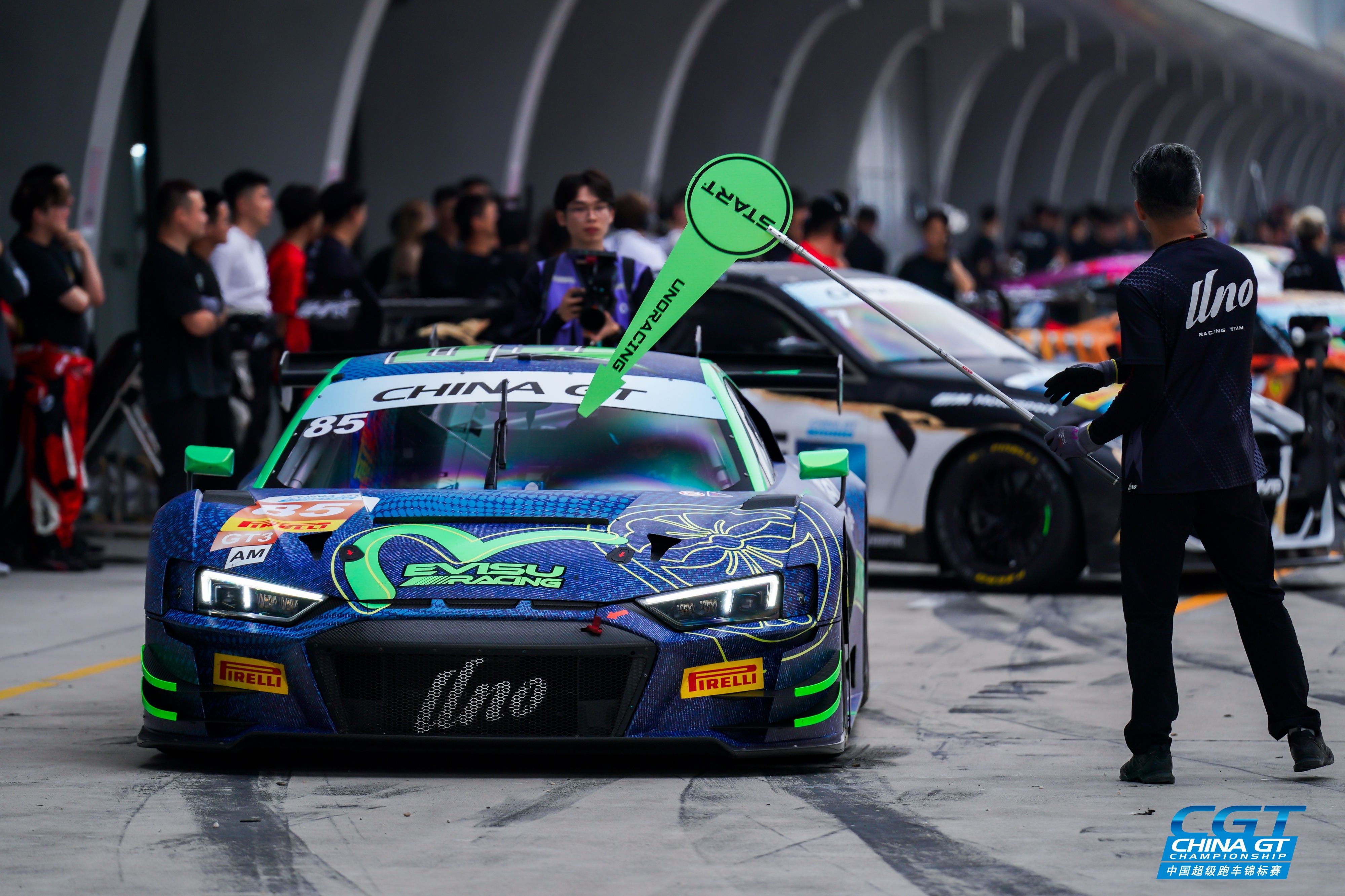 China GT Shanghai Opening Round 1 GT3 AM Class Champion UNO Racing Team Wang Yibo