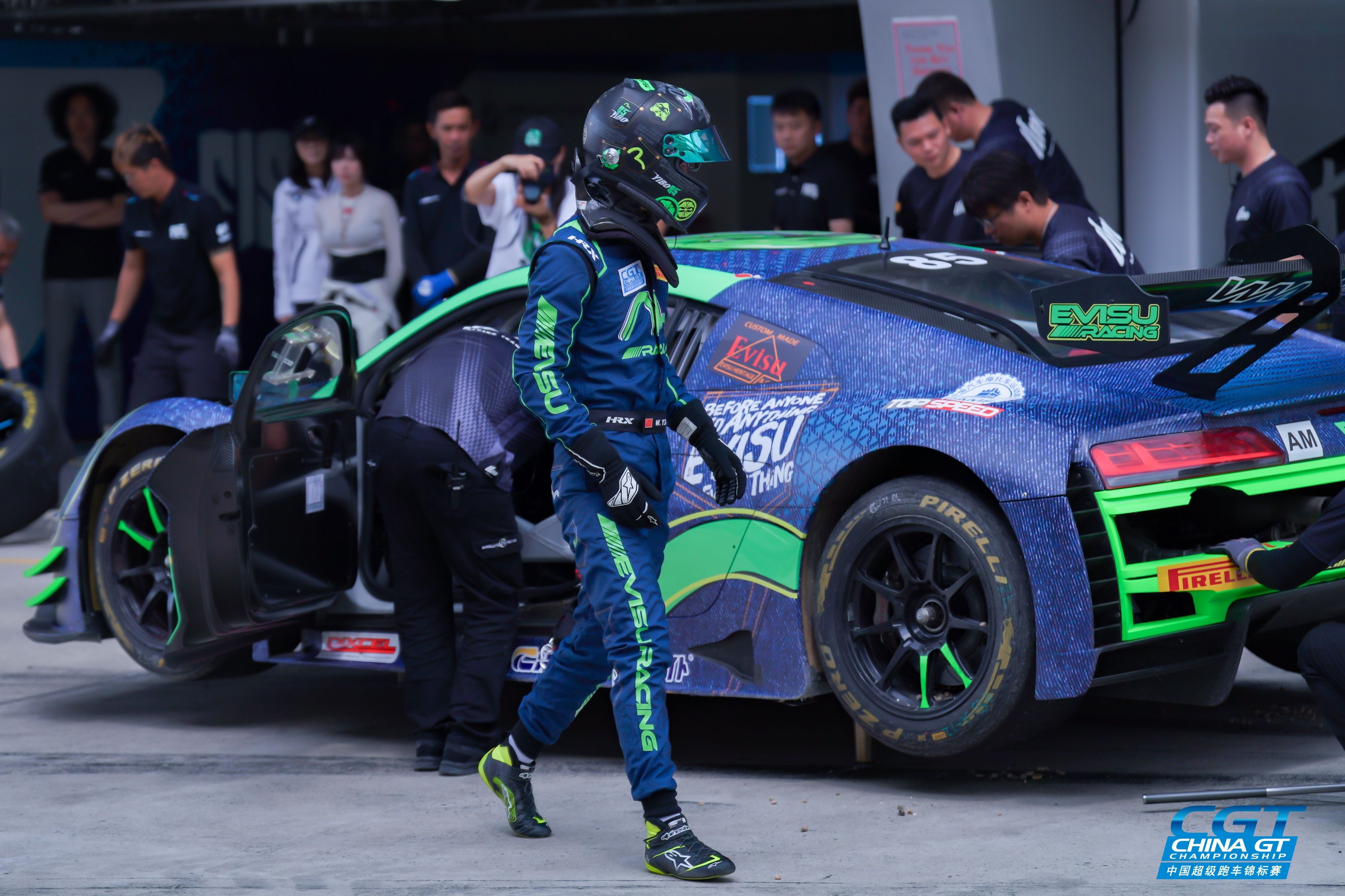 China GT Shanghai Opening Round 1 GT3 AM Class Champion UNO Racing Team Wang Yibo