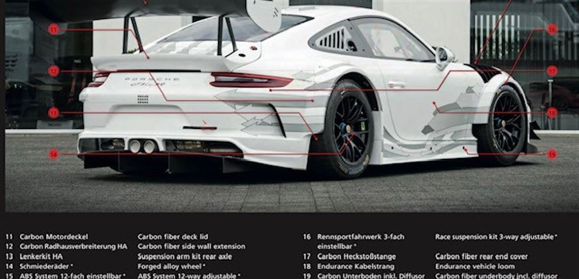 Porsche 911 GT3 Cup MR (991.2) Manthey