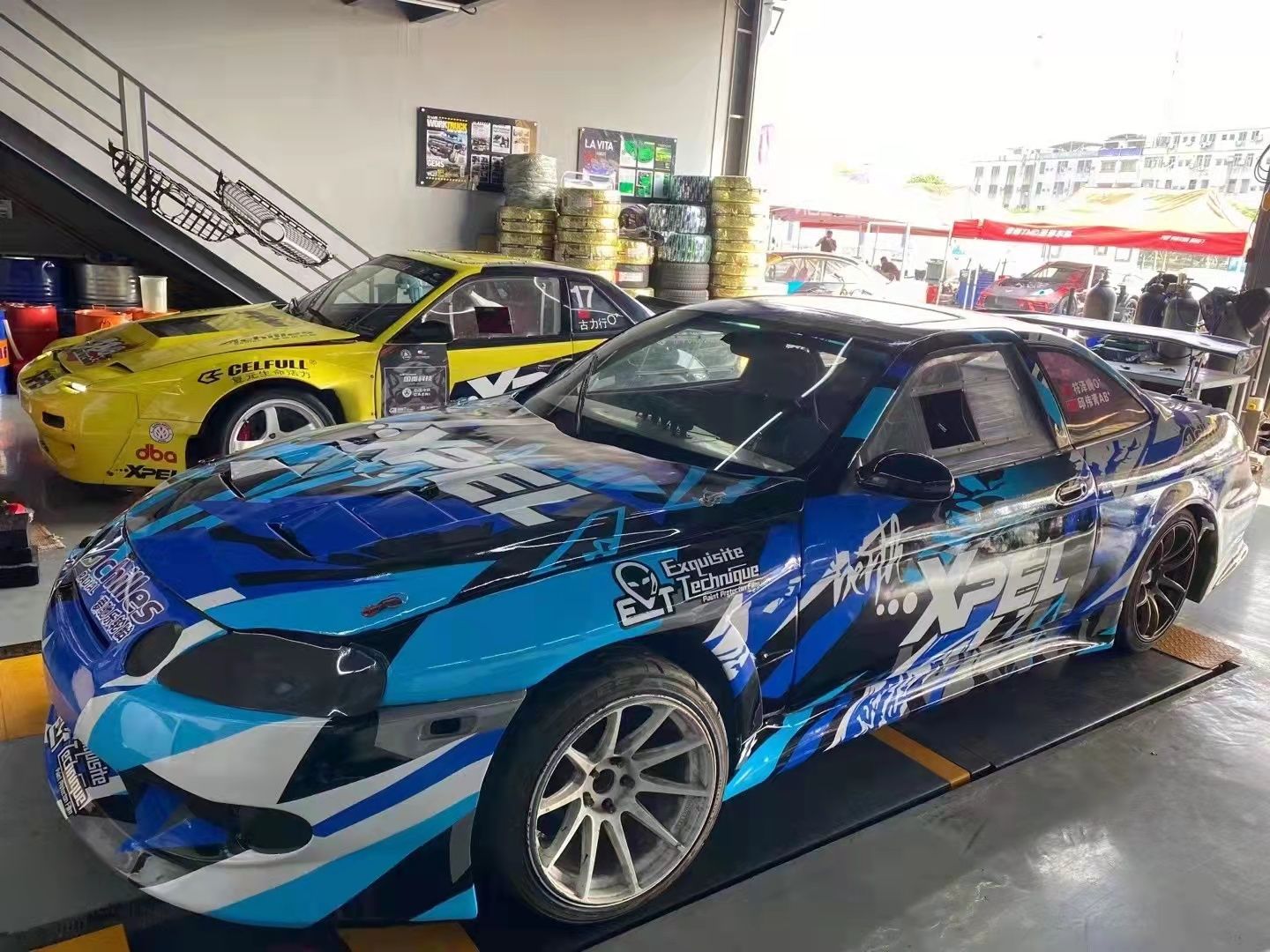 Létající Lví Drift Auto