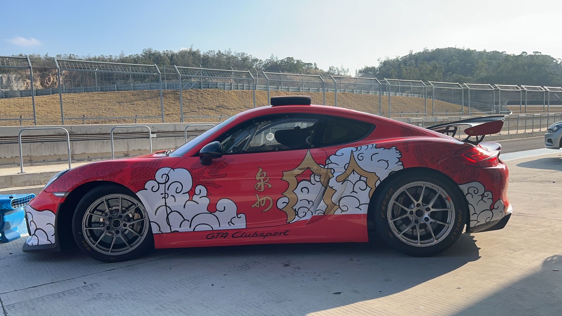 Porsche cayman 981 GT4 Clubsport