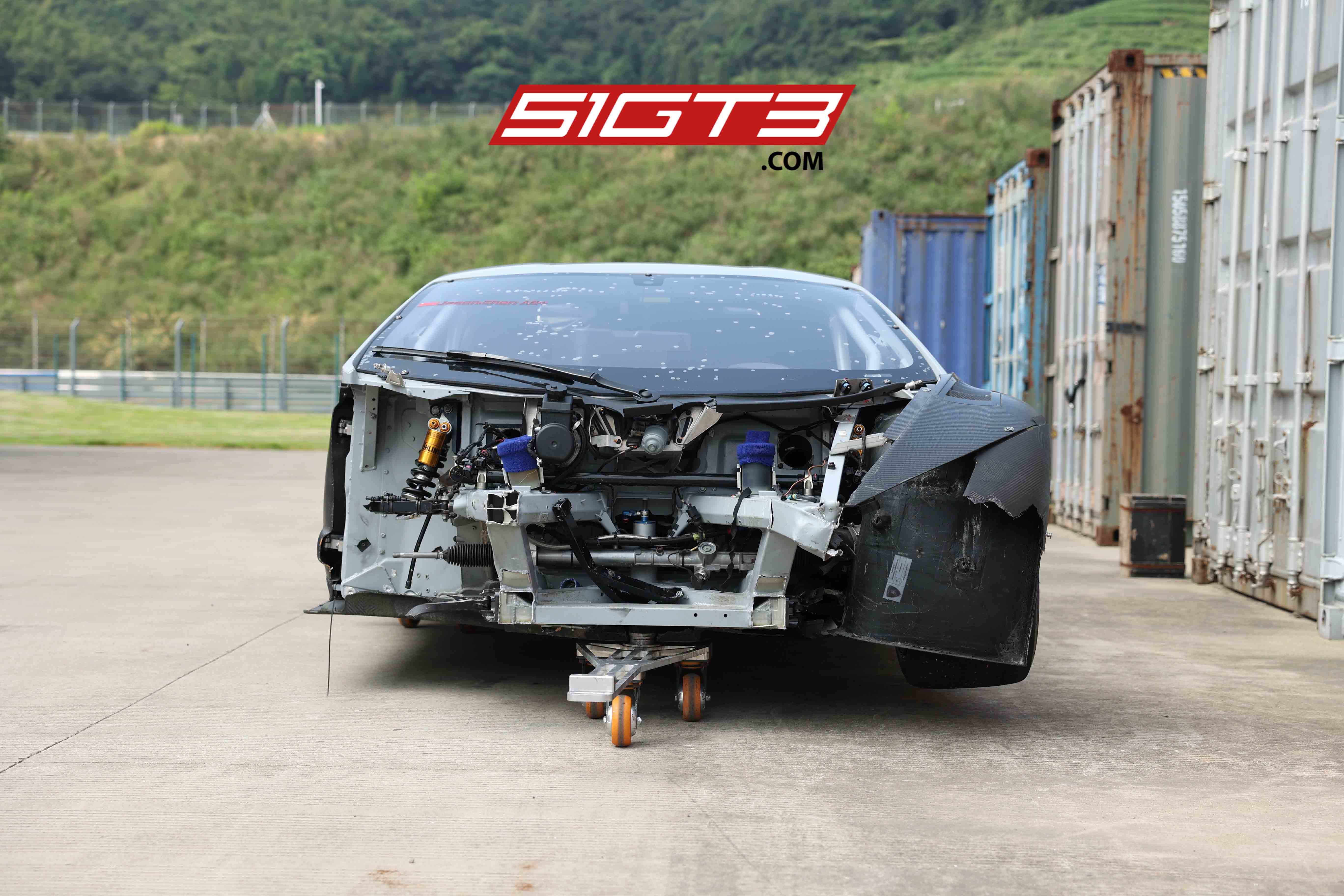 2018 람보르기니 우라칸 GT3 EVO(난파) - 무료 글로벌 배송