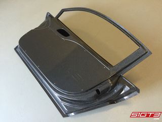 Portas de fibra de carbono ultra R8 GT3 LMS
