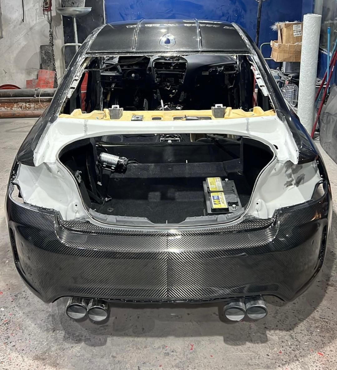 BMW M2 F87 carbon body panels