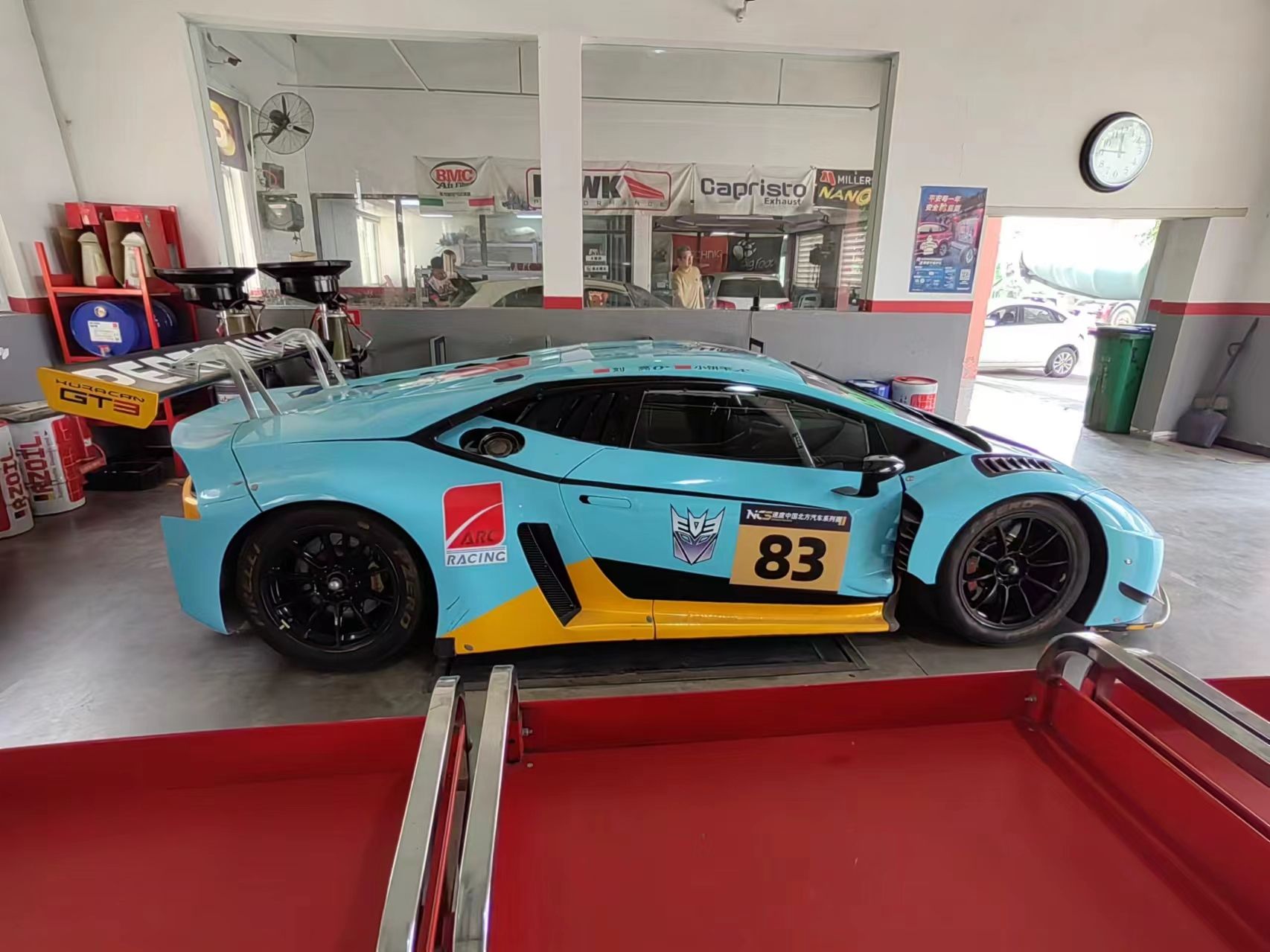 Lamborghini HURACAN GT3 racing car (non-EVO kit)